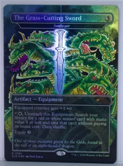The Grass-Cutting Sword - Sunforger [New, Near Mint] *Foil* {TMNT SLD} - Image 1