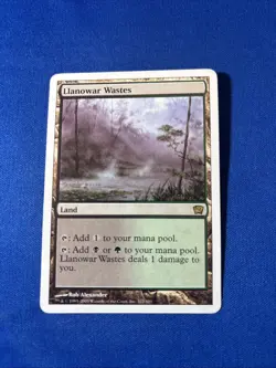 LLANOWAR WASTES LP Ninth 9th Edition mtg Magic fast shipping - Image 1