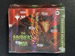 Magic the Gathering Brothers War Collector Booster Box Factory Sealed - Image 1