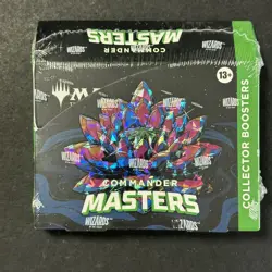 Magic the Gathering Commander Masters Collector Booster Box Sealed - Image 1