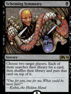 Core Set 2020 #113 Scheming Symmetry - Image 1