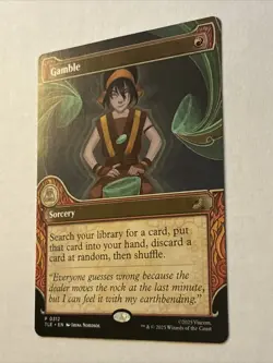 Magic: The Gathering Gamble Showcase Avatar The Last Airbender 2025 MTG Promo NM - Image 2