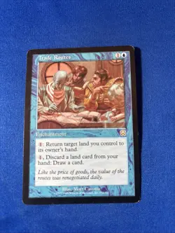 TRADE ROUTES LP Mercadian Masques Original mtg Magic fast shipping - Image 1