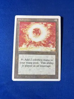 SOL RING MP Revised 3rd Edition Vintage mtg Magic fast shipping - Image 1