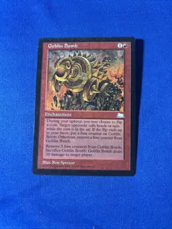 GOBLIN BOMB LP Weatherlight Reserved List mtg Magic fast shipping - Image 1