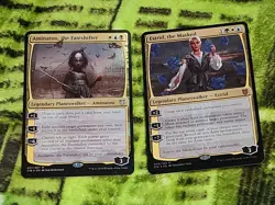 MTG Planeswalker-​​​Aminatou, the Fateshifter/Estrid the masked (Oversized FOIL - Image 1