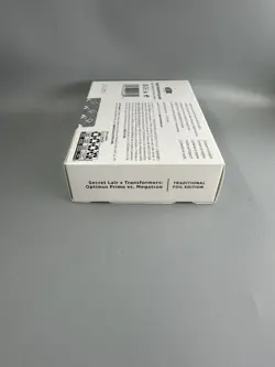 Magic the Gathering Secret Lair Transformers Optimus Prime vs Megatron Trad Foil - Image 1