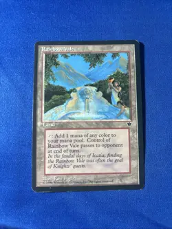 RAINBOW VALE LP+ Fallen Empires Reserved List mtg Magic fast shipping - Image 1