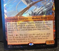 MTG Multiverse Legends Ragavan Nimble Pilferer 0151 Halo Foil Mythic Showcase NM - Image 4