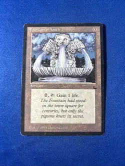 FOUNTAIN OF YOUTH LP- The Dark Original mtg Magic fast shipping - Image 1
