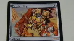 Powder Keg Artifact Magic the Gathering Dan Frazier 1/1 P04 excellent - Image 2