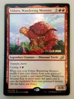 1x Yidaro, Wandering Monster Prerelease Promo FOIL Ikoria Magic the Gathering NM - Image 1