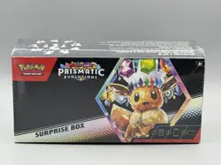 Pokemon TCG Scarlet and Violet Prismatic Evolutions Surprise Box Factory Sealed - Image 1
