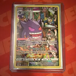 Pokemon Gengar Ultra Rare Full Art Swsh11 Lost Origin TG06/TG30 Holo 120 HP - Image 1