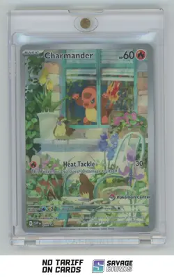 2023 Pokemon Obsidian Flames Black Star Promo Charmander #044 - Image 1
