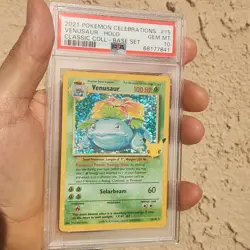 2021 Pokemon Celebrations Venusaur PSA 10 Classic Collection Holo 15/102 - Image 2