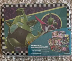 Pokemon TCG 2024 Collector Treasure Chest Tin Lunch Box **FACTORY SEALED** - Image 1