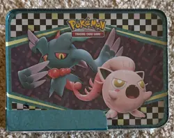 Pokemon TCG 2024 Collector Treasure Chest Tin Lunch Box **FACTORY SEALED** - Image 2
