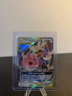 Pokemon TCG Mega Lopunny & Jigglypuff GX 165/236 Cosmic Eclipse - Image 1
