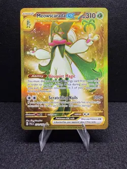 Pokemon Meowscarada ex 271/193 Sv02: Paldea Evolved Hyper Rare Holo 310 HP - Image 1