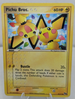 Pokemon Pichu Bros. POP Series 3 016/017 Common 60HP Basic 2006 English HP/DMG - Image 1