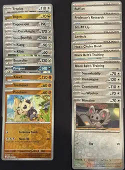 Pokemon TCG Journey Together Reverse Holo Lot 47 Cards 46 Unique SV09 Near Mint - Image 2