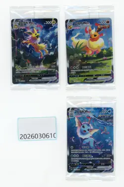 PTCG Pokemon Jolteon＆Vaporeon＆Flareon 2024 CSHC PACK S.Chinese NM - Image 1
