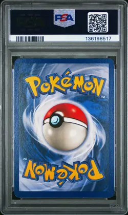 1999 POKEMON FOSSIL 1ST EDITION #14 RAICHU-HOLO PSA 7 - Image 2