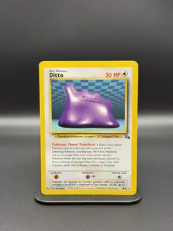Ditto 18/62 Fossil Regular (MP) Vintage Pokemon Cards - Image 1