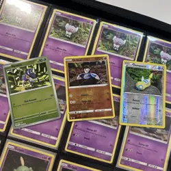 111 Pokemon Yuka Morii Card Set Gothita Helioptile Gothita Dedenne LP - Image 3