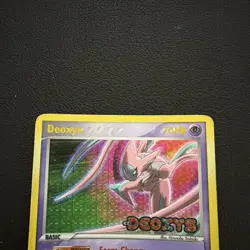 Deoxys 17/107 Stamped Holo Rare Ex Deoxys Pokemon 2005 Heavy Play HP - Image 3