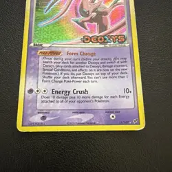 Deoxys 17/107 Stamped Holo Rare Ex Deoxys Pokemon 2005 Heavy Play HP - Image 5