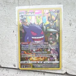 Pokemon TCG Gengar Ultra Rare Full Art Holo TG06/TG30 Lost Origin 120 HP - Image 1