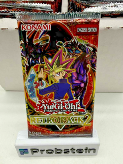 Lot of (204) Yu-Gi-Oh! TCG Retro Pack 2 English Edition Booster Packs SEALED - Image 2