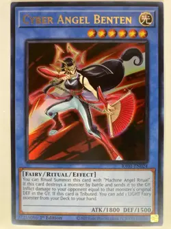 Cyber Angel Benten - RA01-EN024 - Ultra Rare - Image 1