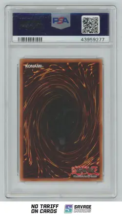 2002 Yu-Gi-Oh Legend/Blue Eyes 1st Edition Laser Cannon Armor PSA 10 #LOB-089 - Image 2