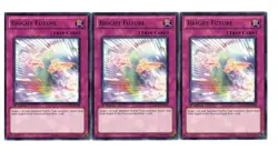 Yugioh- 3X Bright Future - Rare - 1st Edition - GENF-EN070 - Near Mint - Image 1
