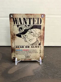 Wanted Dead or Alive Sabo SP OP13-120 SEC Alt Art English EN Rare One Piece - Image 1