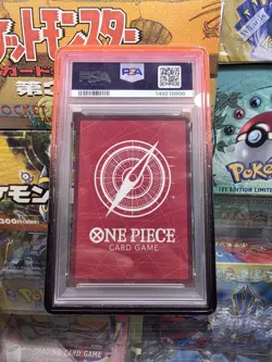 MONKEY D. LUFFY 2022 ONE PIECE ST01 SUPER PRE-RELEASE #1 PSA 10 WITH GUARD - Image 2