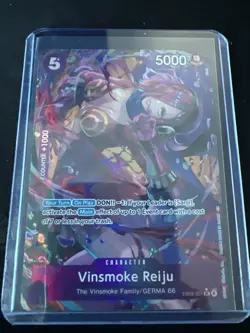 OP TCG Vinsmoke Reiju Alternate Art - Extra Booster: One Piece Heroines EB03-031 - Image 1