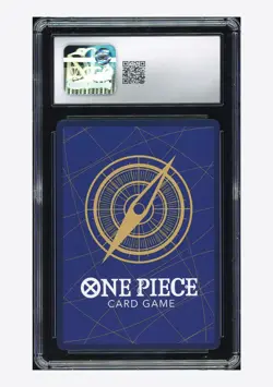 One Piece CGC 10 GEM MINT Monkey D Luffy SR Alt Art 2025 OP14-013 OP14 Japanese - Image 2