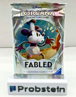 Lot of (155) Disney Lorcana Trading Card Game Fabled Booster Packs SEALED - Image 2