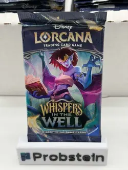 Lot of (159) Disney Lorcana TCG Whispers In The Well Booster Packs SEALED - Image 2