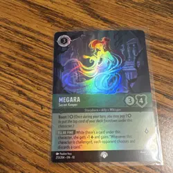 Disney Lorcana Megara-Secret Keeper Character Foil 213/204 Epic - Image 4