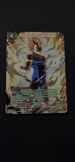 Dragon Ball Super Card Prince of Destruction Vegeta Prideful Warrior BT11-066 - Image 1