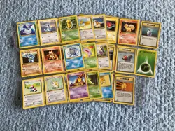 44 Different 1st Edition German Base Set Pokemon Cards- LP- - Image 1