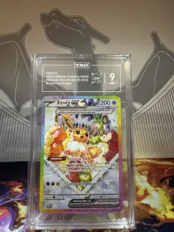 Eevee EX 174 Scarlet & Violet Promo Holo Card Prismatic Evolutions - Image 1