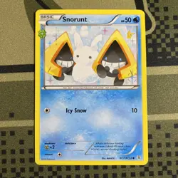 Pokemon TCG Card 2016 XY Generations Snorunt RC7/RC32 LP/MP - Image 1