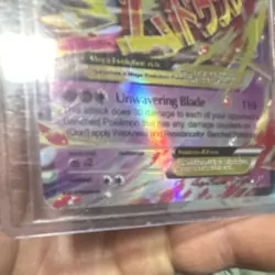 Pokemon M Gallade EX Roaring Skies 35/108 Full Art Ultra Rare Holo Card - Image 4