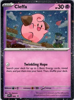 Cleffa - 095 SV: Scarlet & Violet Promo Cards Pokemon NM Holo - Image 1